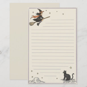 Betoverde vlucht gelinieerd 5.5" x 8.5" papiervel
