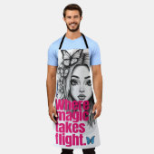 Betoverde vlucht schort (Gedragen)