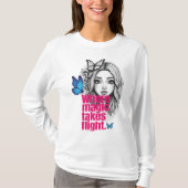 Betoverde vlucht t-shirt (Voorkant)