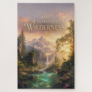 Betoverde Wildernis Grootformaat Fantasie Legpuzzel