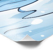 Betoverde Winter Eve Foto Afdruk (Hoek)