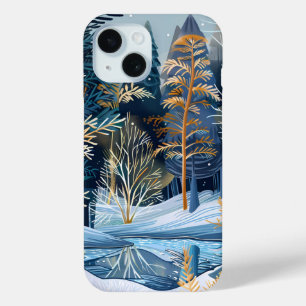 Betoverde Winter Forest telefoonhoes