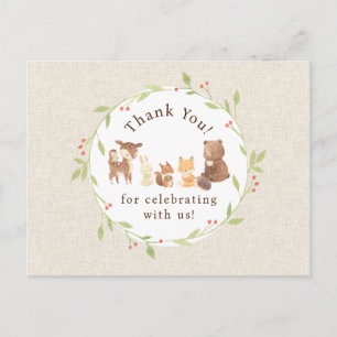 Betoverde Woud Dank U Briefkaart