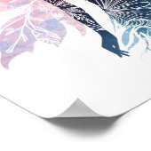 Betoverend Fairy Silhouet Poster (Hoek)