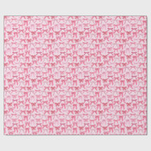 betoverend roze strikpatroon