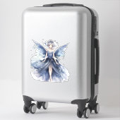 Betoverende Blue Fairy Vinyl Decal Sticker (Koffer)