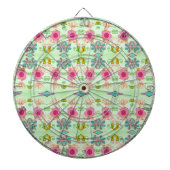 Betoverende eclectische tuin: diverse bloemen scho dartbord (Voorkant)