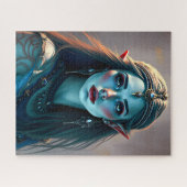 Betoverende Elven Princess Jigsaw puzzel (Horizontaal)