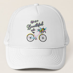 Betoverende Fiets: Het leven is een mooie rit Trucker Pet