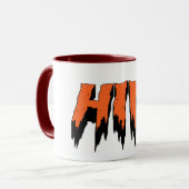 betoverende halloween Mok, Schattigee griezelige e Mok (Voorkant links)