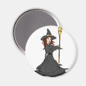 betoverende heks magneet (Voorkant / Achterkant)