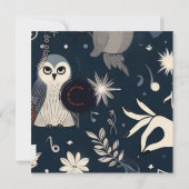 Betoverende Hekserige Uitnodiging (Achterkant)