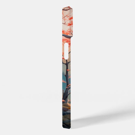 Betoverende herten Forest Scene Design Case-Mate iPhone Case (Achterkant / Rechts)
