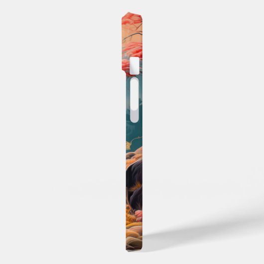 Betoverende herten Forest Scene Design Case-Mate iPhone Case (Achterkant / Links)