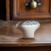 Betoverende Kaleidoscoop Leeuwen & Slangen De Morg Keramische Knop