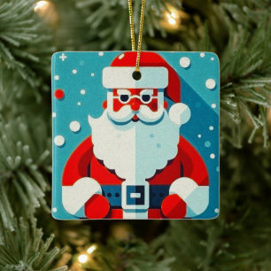 betoverende Kerst Keramisch Ornament