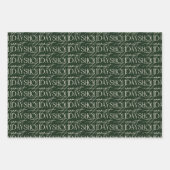 Betoverende klassieke elegantie kerstvakantie inpakpapier vel (Voorkant 2)