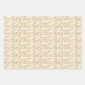 Betoverende klassieke elegantie kerstvakantie inpakpapier vel (Voorkant)