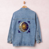 Betoverende Lucht Whimsical Hemelse Denim Jas Jacket (Hangar)
