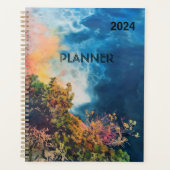 BETOVERENDE OCEAAN BLAUWE GOLVEN PLANNER (Voorkant)