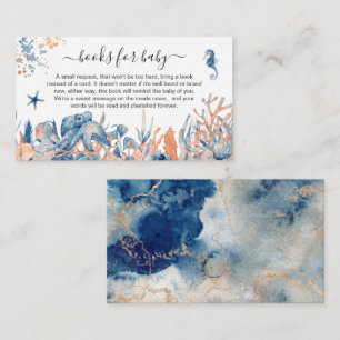 Betoverende Onder-de-Zee Boeken voor Baby Informatiekaartje