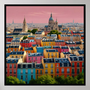 Betoverende Paris Poster