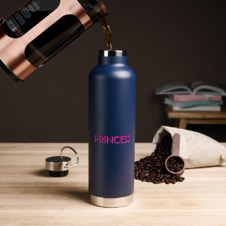 Betoverende Princess Navy Hydratatie Drinkware Waterfles