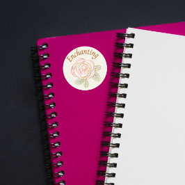 Betoverende Roos Sticker