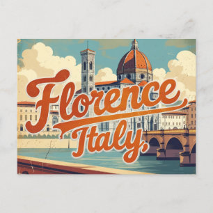 Betoverende uitzichten op Florence Briefkaart