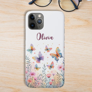 Betoverende Waterverf Vlinderweide iPhone 11 Pro Hoesje