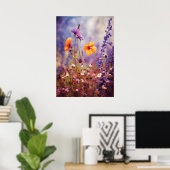 Betoverende weide in de herfst poster (Thuiskantoor)