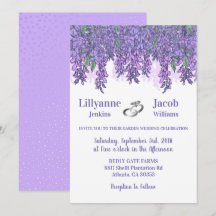 Betoverende Wisteria Garden bruiloft