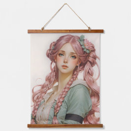 Betoverende Woodland Dreams | Schoonheid en Romanc Hangend Wandkleed