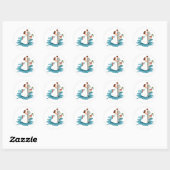 Betoverende Zee Liefde Sticker (Vel)