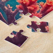 Betoverende zeemeermin kinderen legpuzzel (Zijkant)