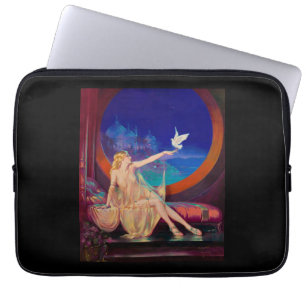 betovering van de Arabische Concubine Pinup Girl Laptop Sleeve