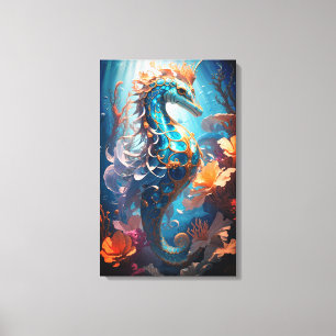 Betovering van de diepte canvas afdruk