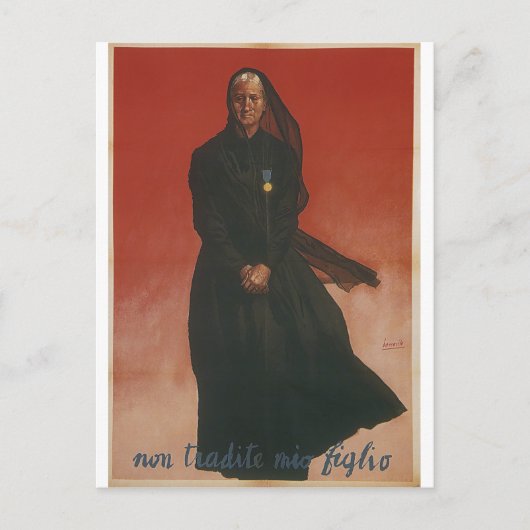 betray Propaganda Poster Briefkaart (Voorkant)