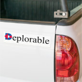 betreurenswaardig bumpersticker (Op Truck)