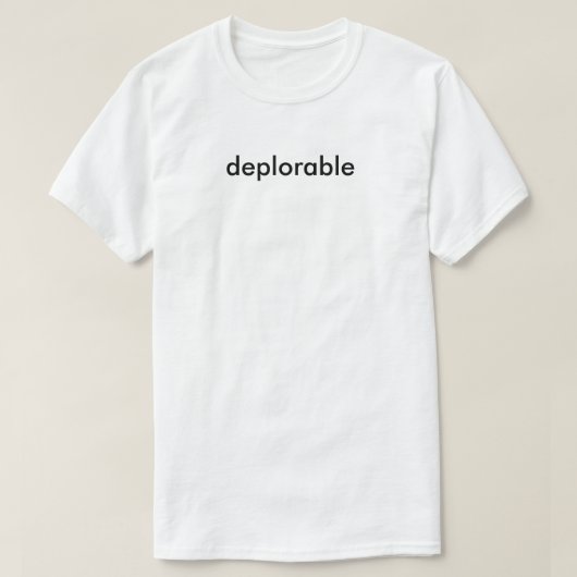 betreurenswaardig t-shirt (Design voorkant)