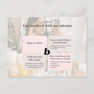 Betrokken! Aankondigingskaart