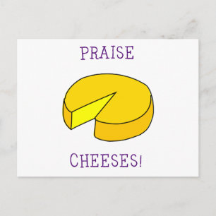 Betrokken kazen briefkaart