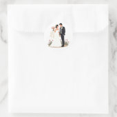 Betrothed Bliss - Wedding Couple Sticker (Tas)