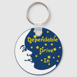 Betrouwbaar station in Logo Sleutelhanger