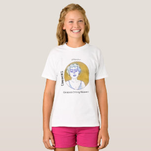 Betrouwbaarheidsviering Sterk Vrouwelijk Collectie T-shirt