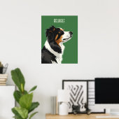Betrouwbare Australische Herder Poster (Thuiskantoor)