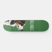Betrouwbare Australische Herder Skateboard (Horizontaal)