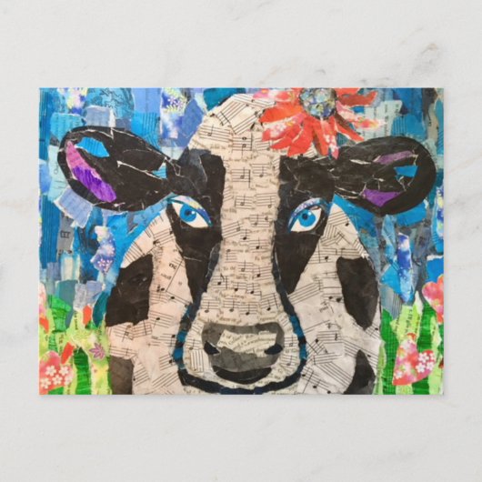 Betsy Blue Eyes Briefkaart (Voorkant)