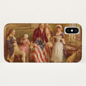 Betsy Ross, 1777 (Amerikaanse geschiedenis) (Veren Case-Mate iPhone Case (Achterkant (horizontaal))