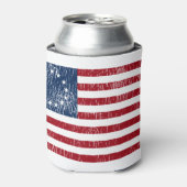 Betsy Ross American Flag Blikjeskoeler (Blikje Voorkant)